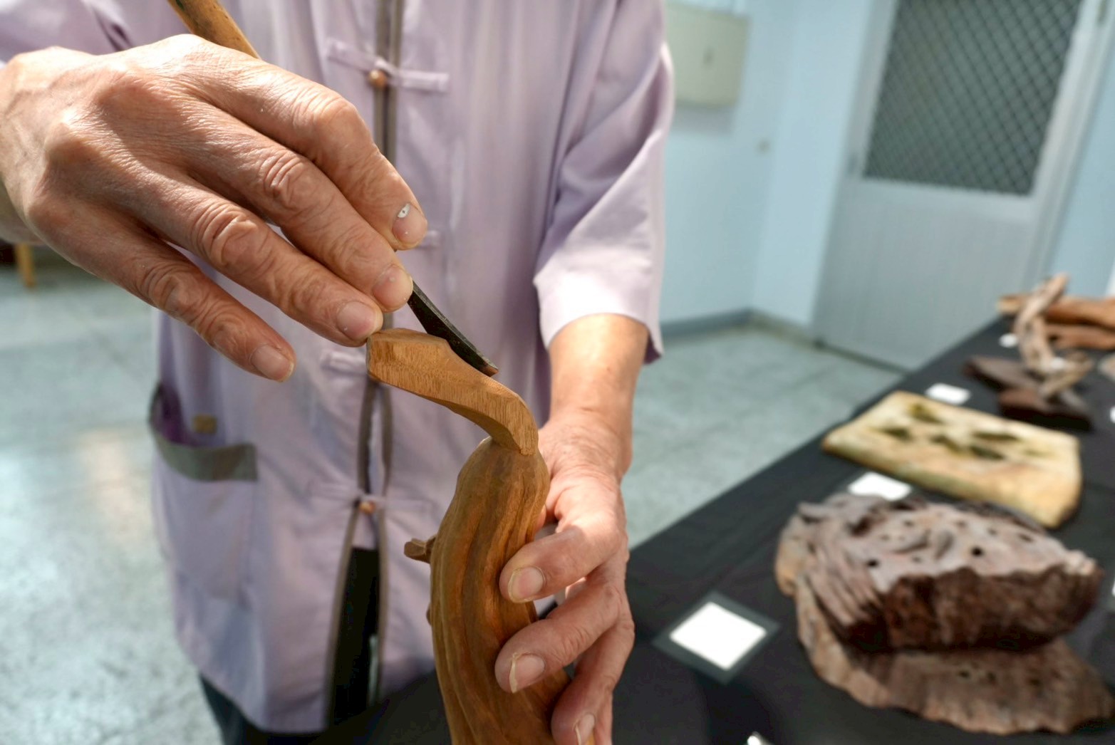 黃媽慶木雕六十 - 生物造型創作+乙巳年生活影像紀錄