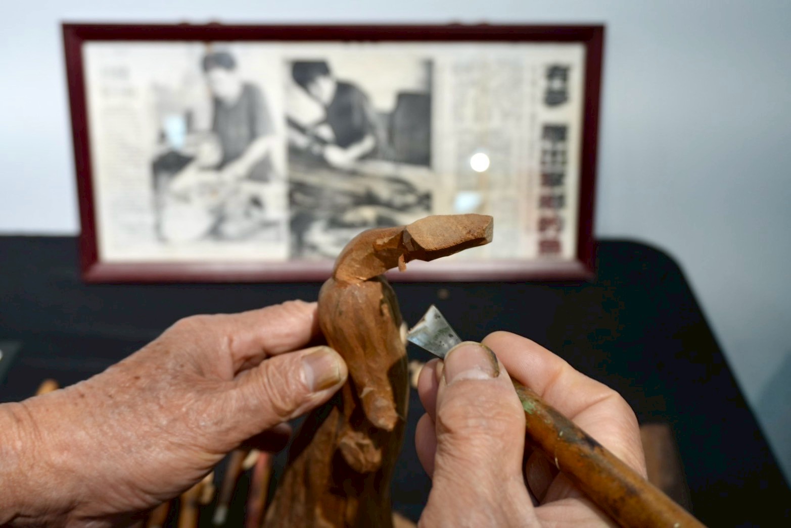 黃媽慶木雕六十 - 生物造型創作+乙巳年生活影像紀錄