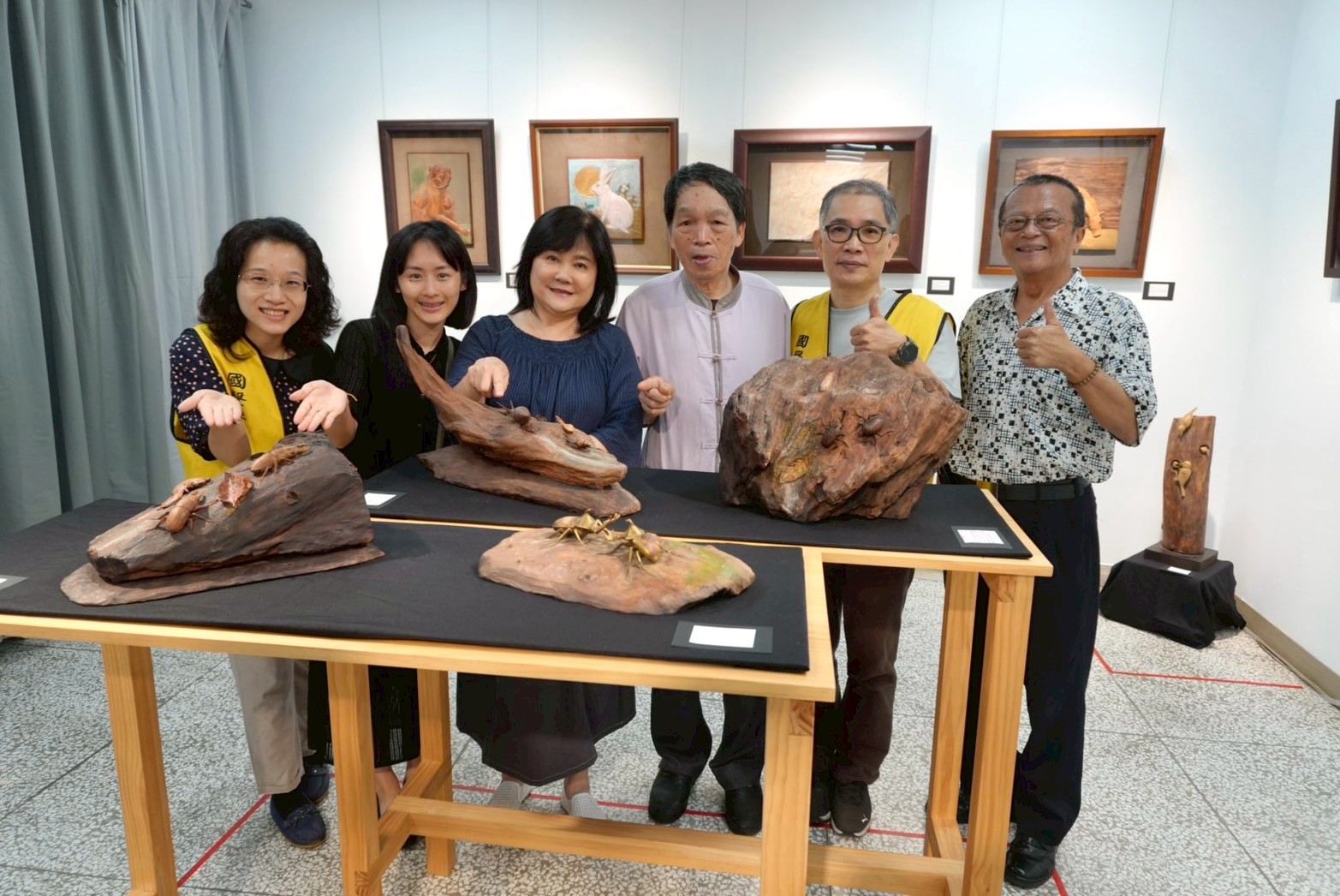 黃媽慶木雕六十 - 生物造型創作+乙巳年生活影像紀錄