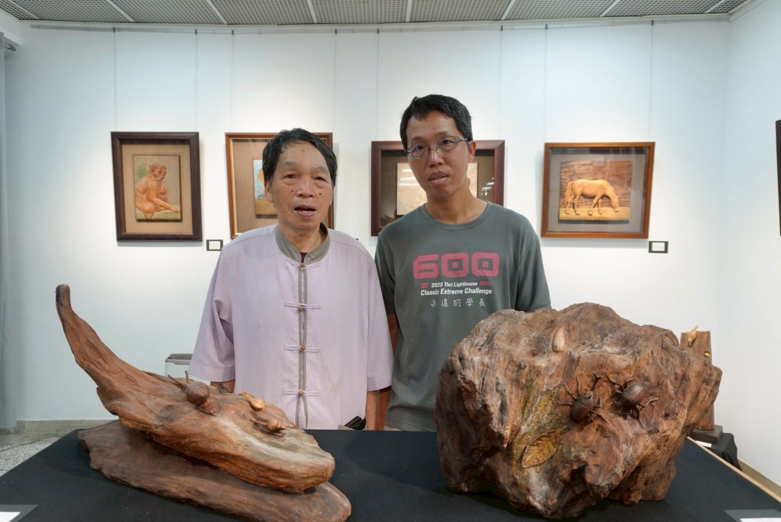 黃媽慶木雕六十 - 生物造型創作+乙巳年生活影像紀錄