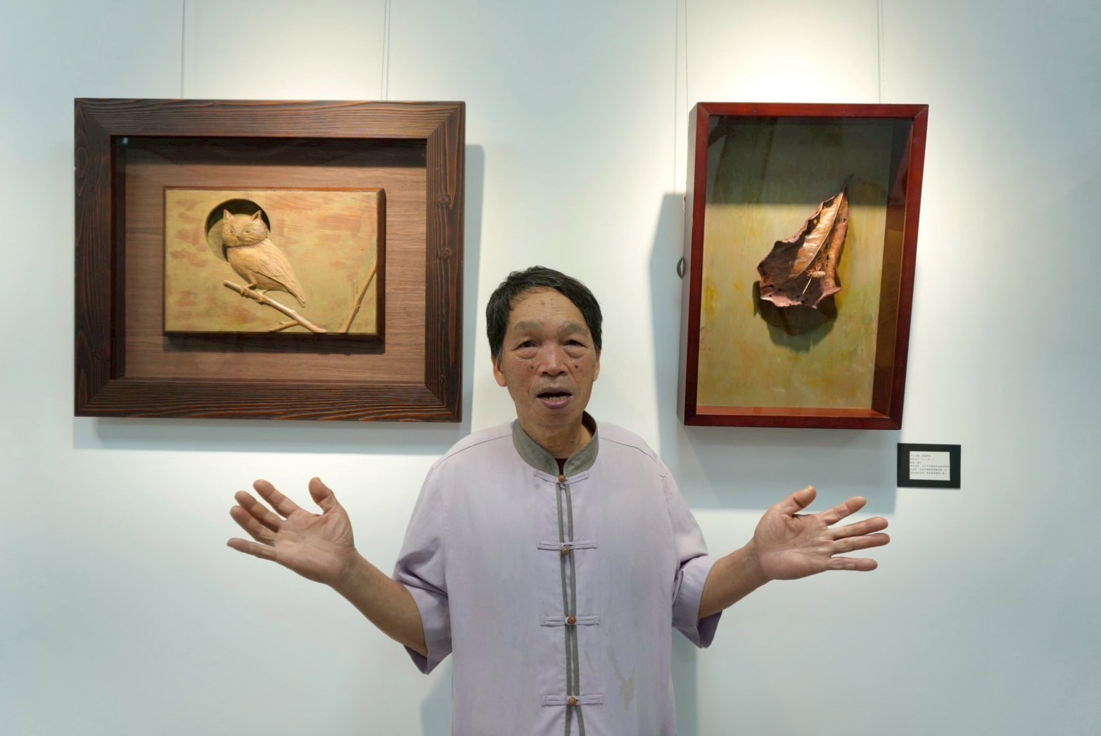 黃媽慶木雕六十 - 生物造型創作+乙巳年生活影像紀錄