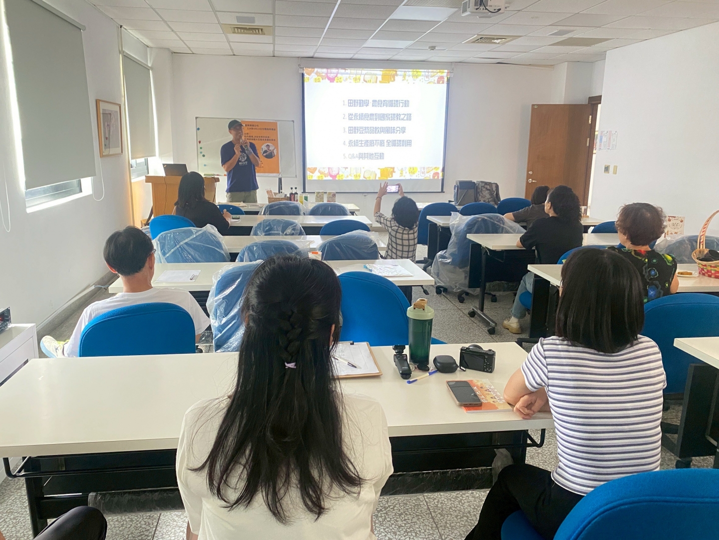 114年第ㄧ場在職進修,陳光鏡,吃的選擇,決定世界的未來-從國產雜糧大豆看見食農新革命