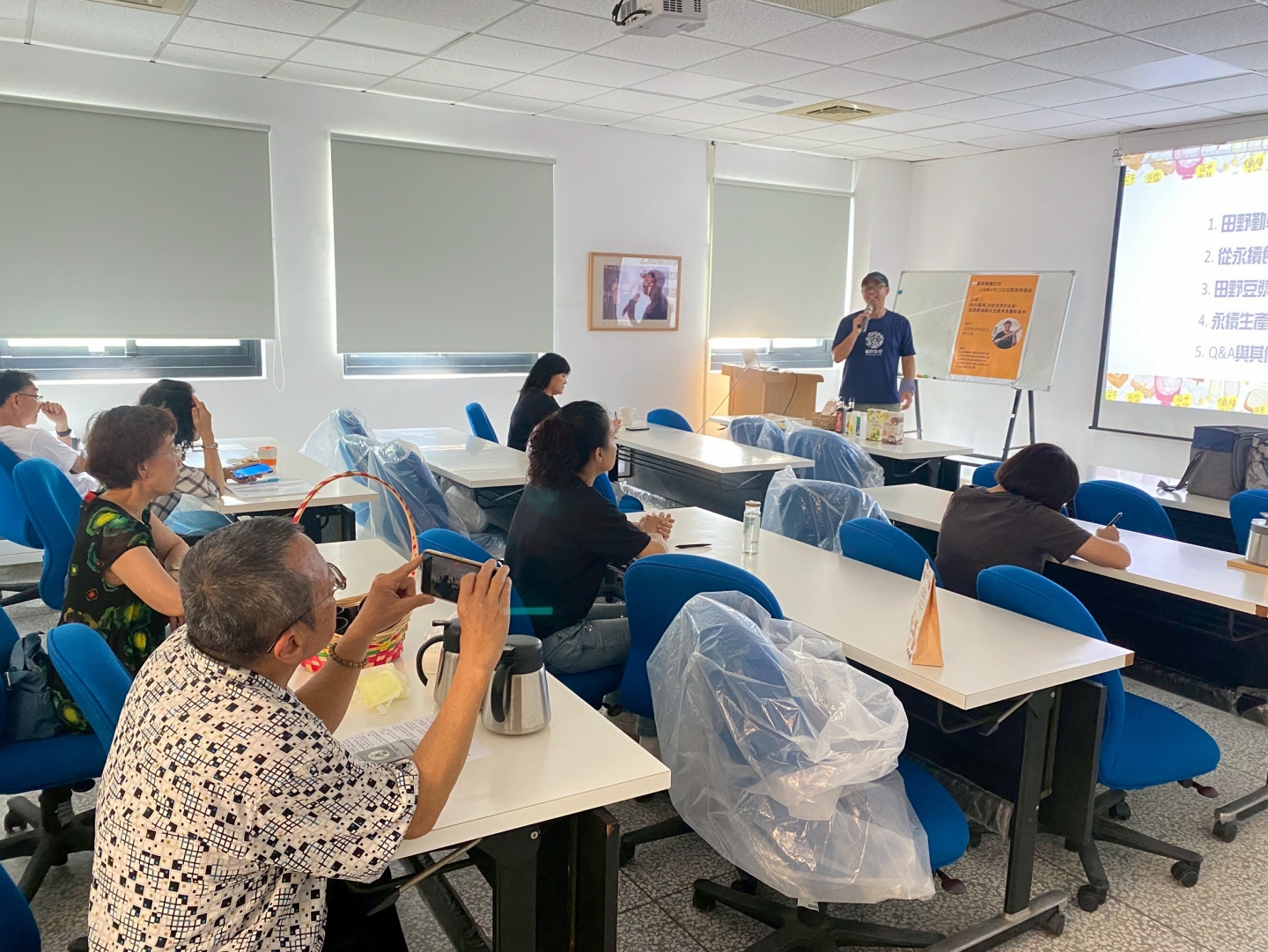 114年第ㄧ場在職進修,陳光鏡,吃的選擇,決定世界的未來-從國產雜糧大豆看見食農新革命