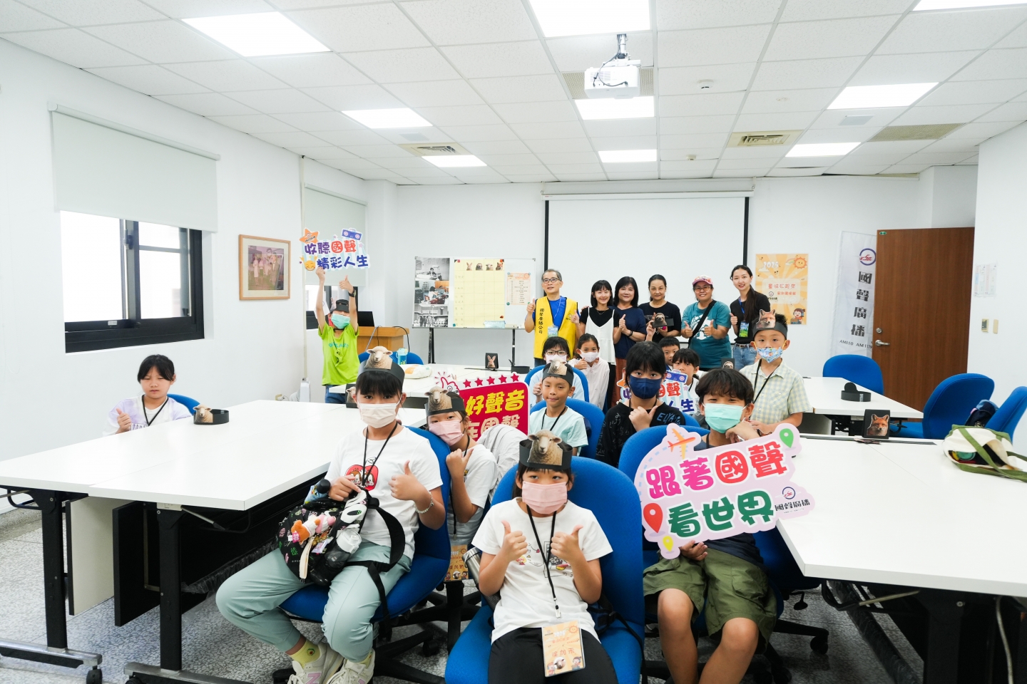 【國聲暑假7/18廣播營第一梯活動照片】