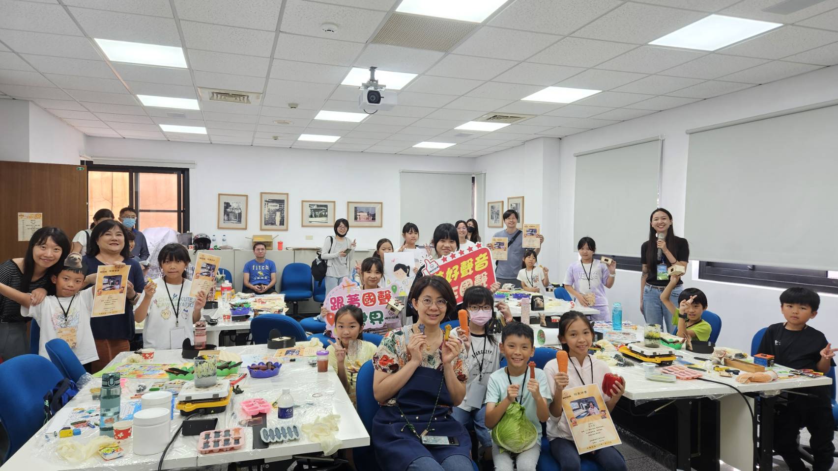 【國聲暑假7/18廣播營第一梯活動照片】