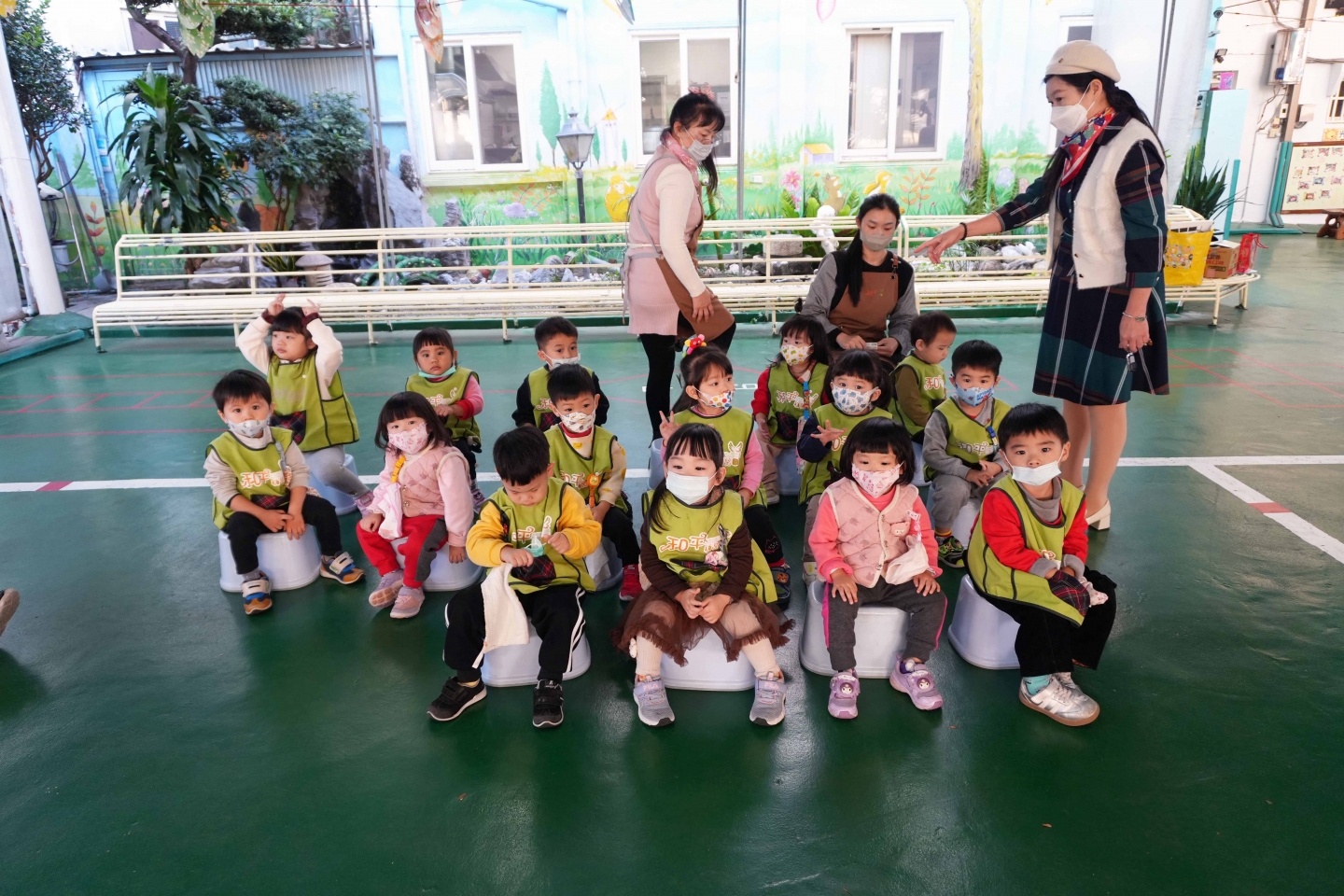 國聲廣播王國的魔法大門在「和平幼兒園」開啟囉！