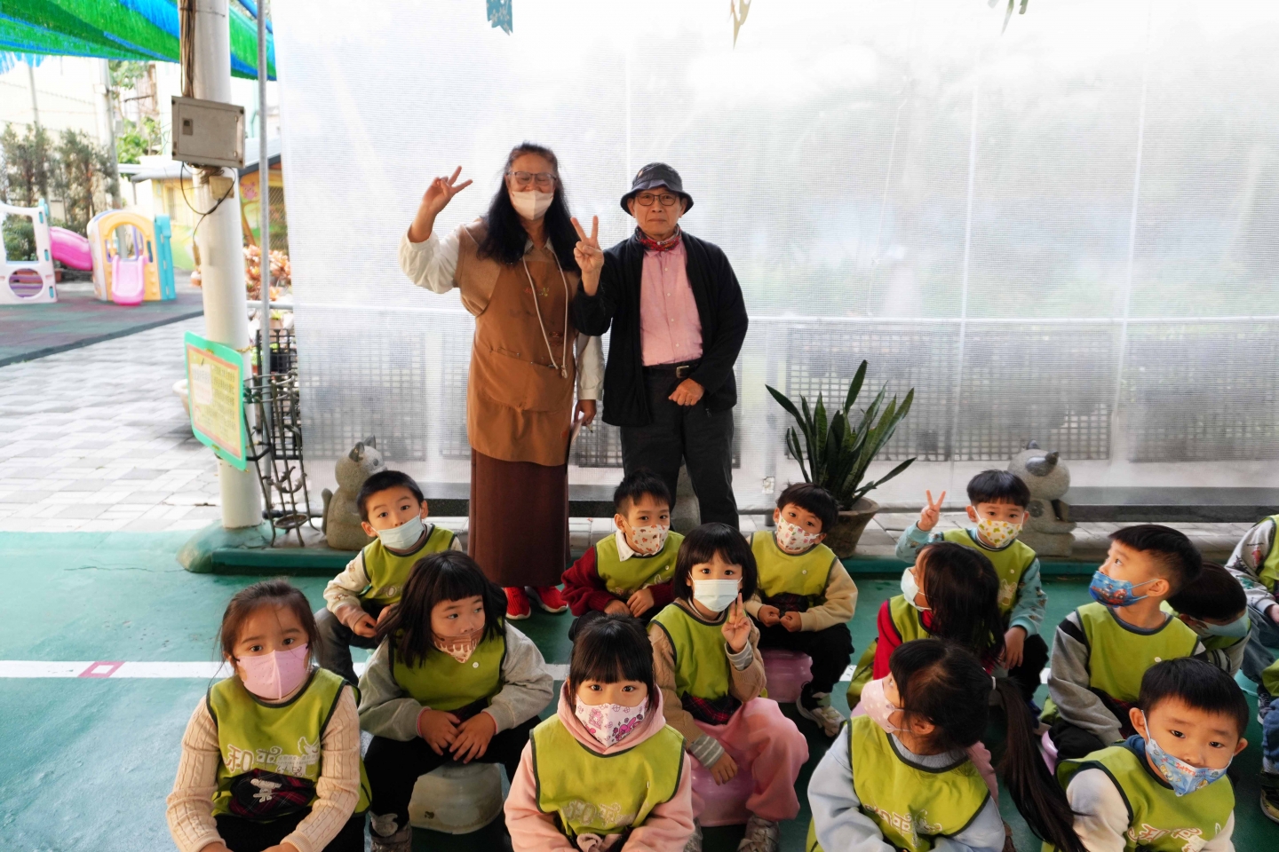 國聲廣播王國的魔法大門在「和平幼兒園」開啟囉！