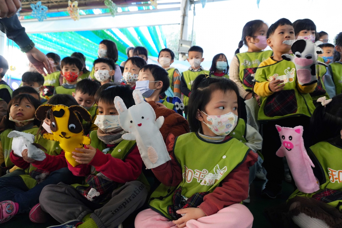 國聲廣播王國的魔法大門在「和平幼兒園」開啟囉！