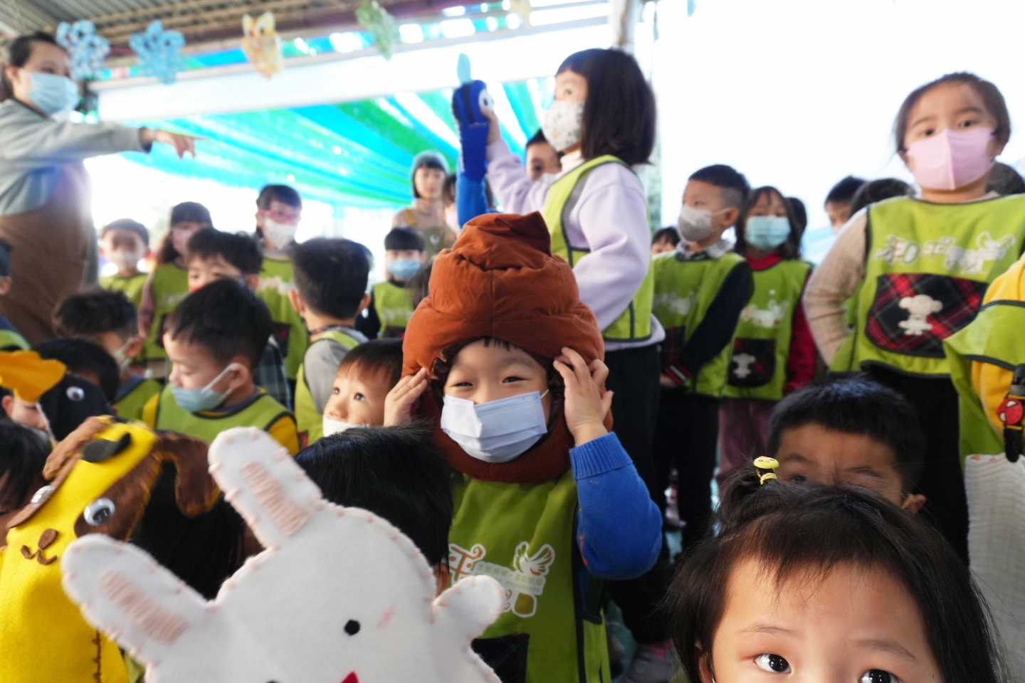 國聲廣播王國的魔法大門在「和平幼兒園」開啟囉！