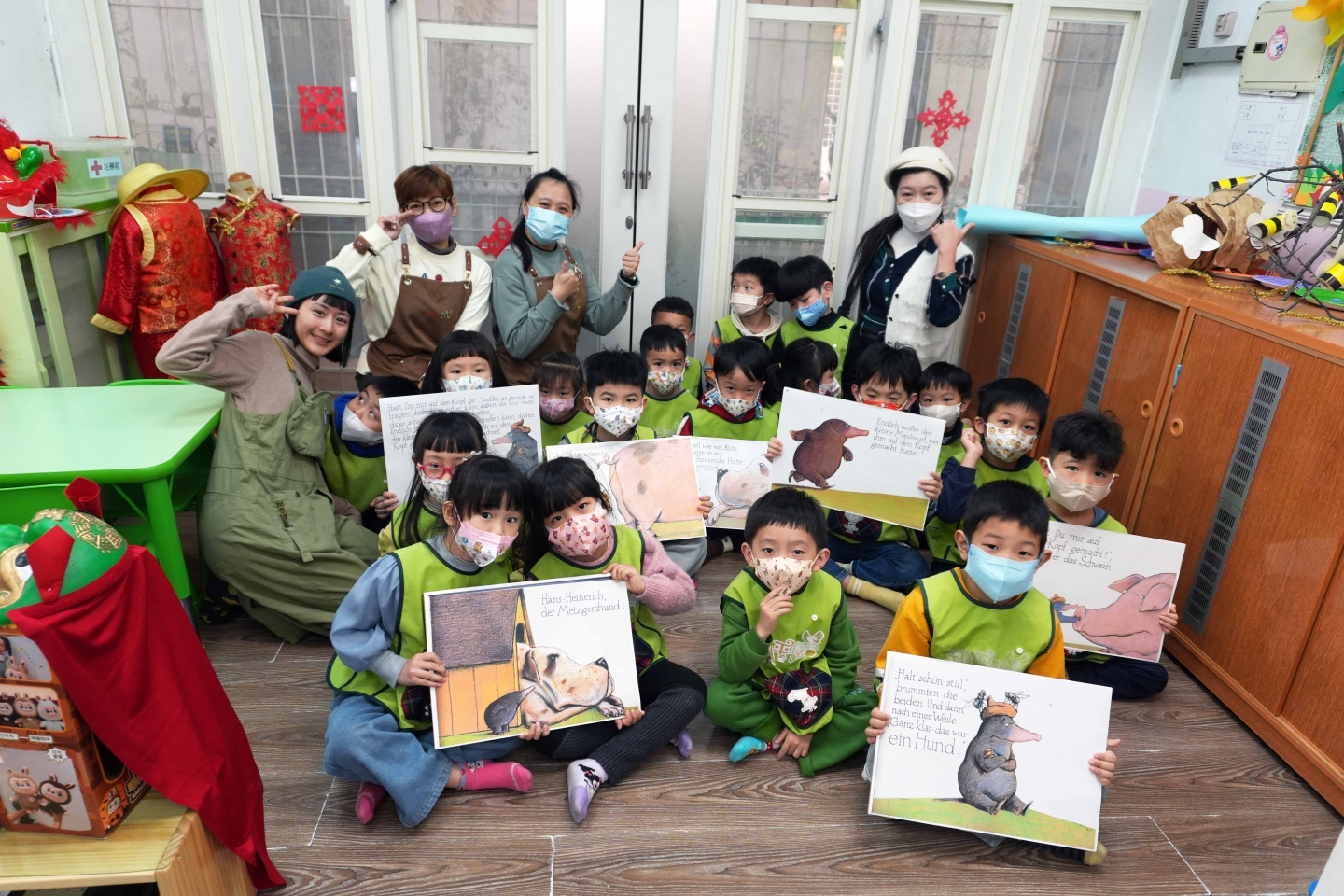 國聲廣播王國的魔法大門在「和平幼兒園」開啟囉！