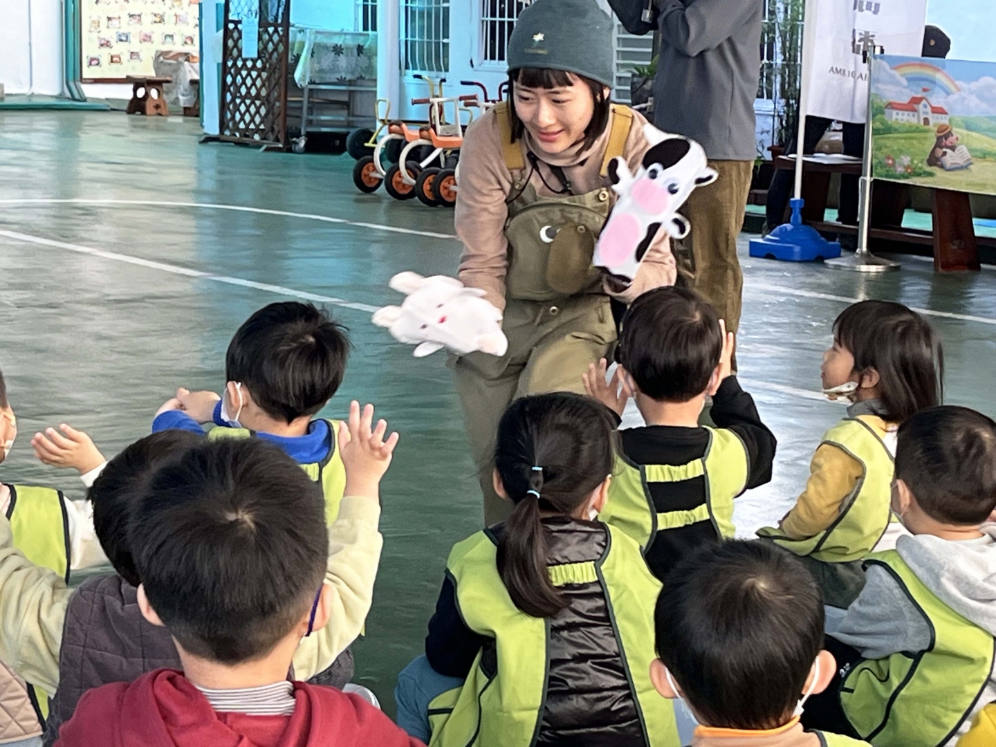 國聲廣播王國的魔法大門在「和平幼兒園」開啟囉！