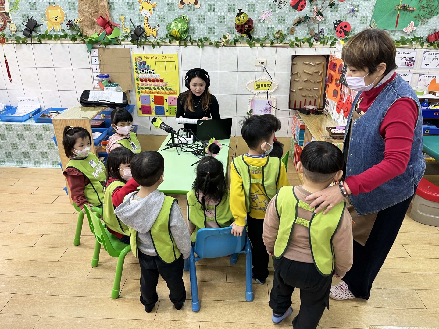 國聲廣播王國的魔法大門在「和平幼兒園」開啟囉！