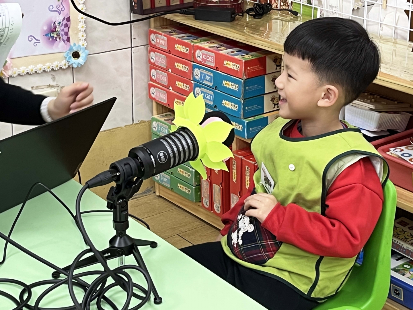 國聲廣播王國的魔法大門在「和平幼兒園」開啟囉！