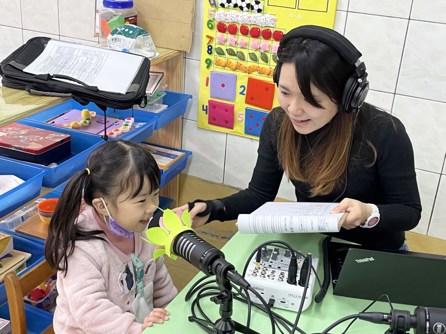 國聲廣播王國的魔法大門在「和平幼兒園」開啟囉！