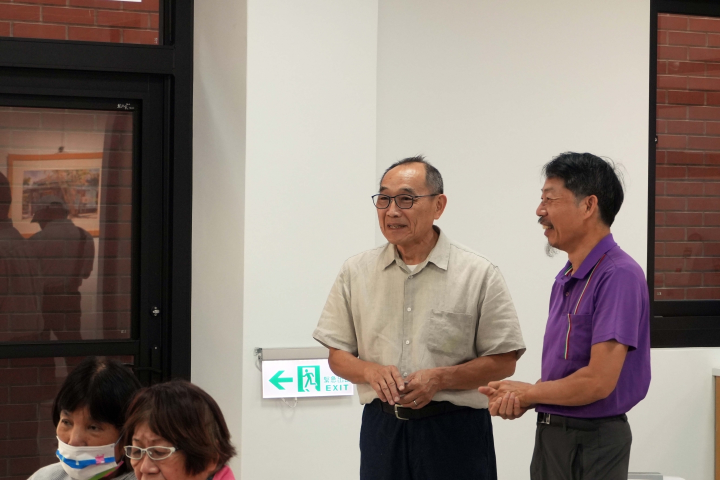 國聲電台 三五藝廊07回展《悠行漫步》曾培育風景水彩個展