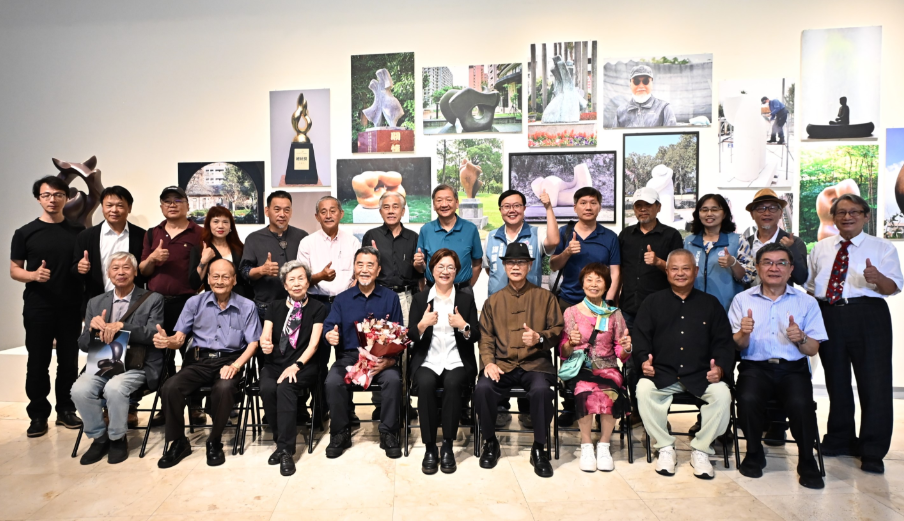 醞釀陰陽乾坤之美 形塑思想實踐結晶 黃輝雄雕塑展磅礴展出