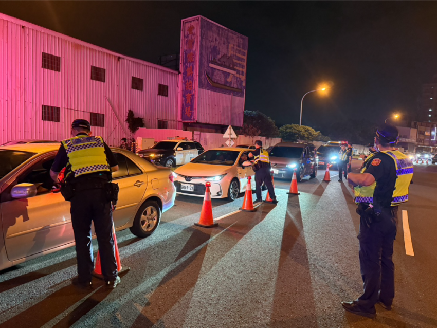 強力嚴查毒酒駕 守護用路人安全