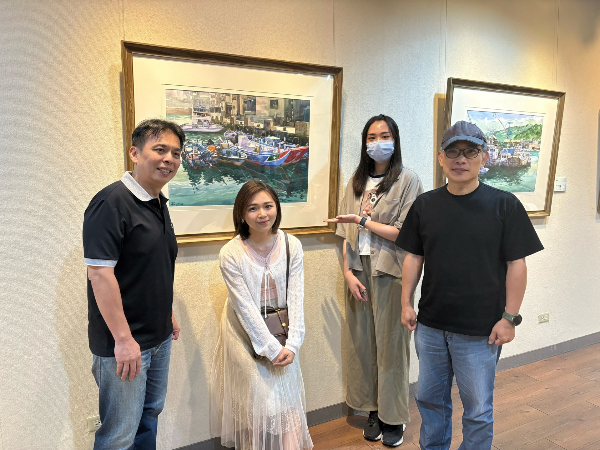 映像舟舢―水彩筆下的船筏漁影 -曾培育水彩個展