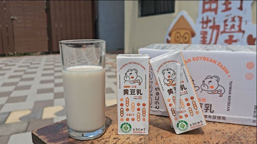 田野勤學-台灣黃豆乳